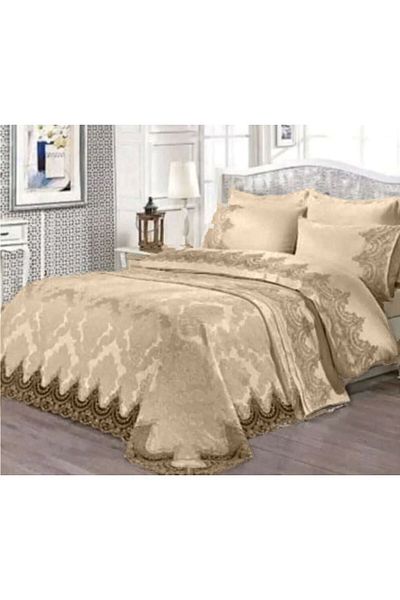 ZESA HOME French Lace 7 Piece Bridal Set