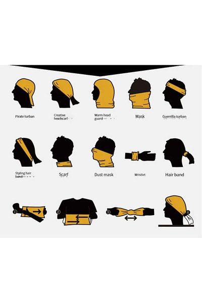 A Bunch Children's Sports Bandana - Men's Summer Beret, Buff, Biker, Bicycle