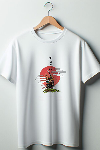 Vordevia Slatka Ninja Štampano Oversize kroj široka unisex okrugla kragna bel...