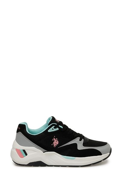 U.S. Polo Assn. HUSKY WMN 4FX Black Women's Sneaker