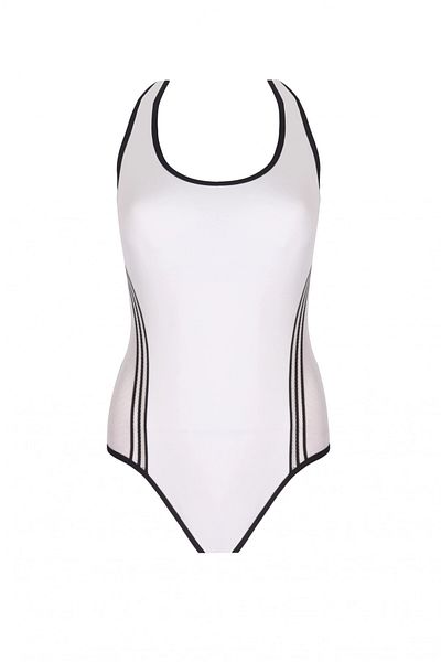 ZEKİ Costum de baie alb