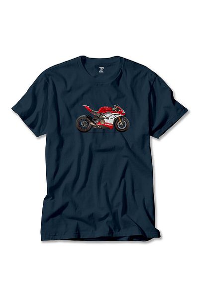 Z zepplin Μπλουζάκι Ducati 1299 Ducati Panigale V4 Navy