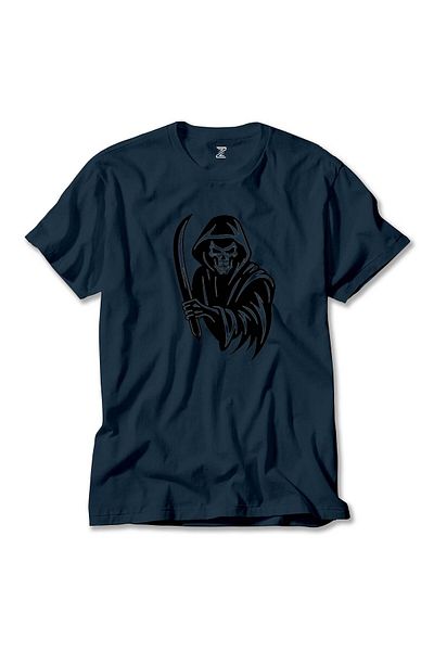 Z zepplin Μπλουζάκι Grim Reaper Sword Navy Blue