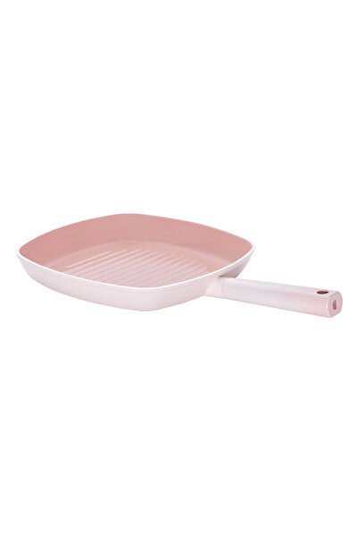 Emsan Swiss Crystal Kare Tava Pembe 28 cm