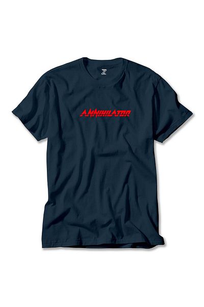 Z zepplin Μπλουζάκι με μοτίβο με λογότυπο Annihilator Navy Blue