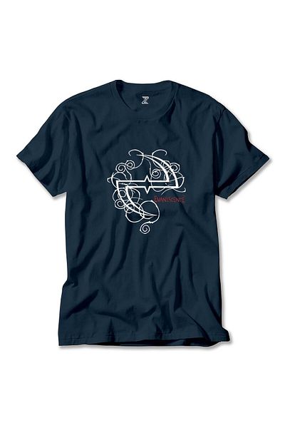 Z zepplin T-shirt με λογότυπο Evanescence Navy Blue