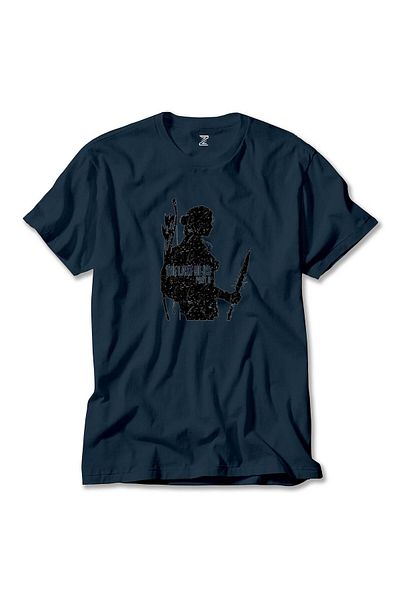 Z zepplin T-shirt The Last Of Us 2 Ellie Face Navy Blue