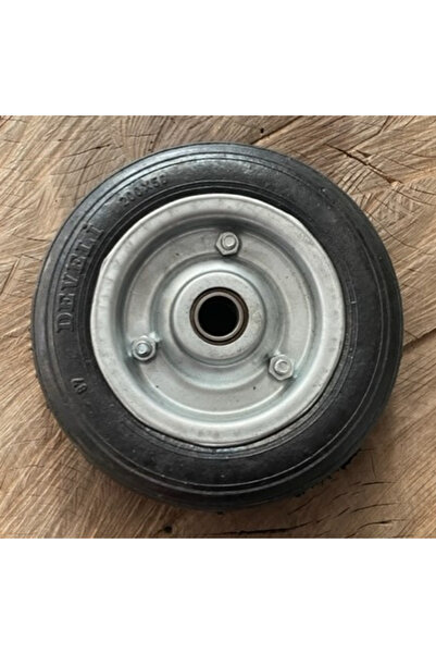 Dvl 20CM AĞIR YÜK TAŞIMA TEKERİ 380KG EL ARABASI TEKERİ MİL ÇAPI 20MM