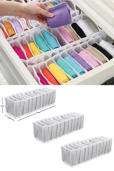 GÜRAY LİFE 2 Multi-Purpose Cabinet and Drawer Organizer - Small-S Size