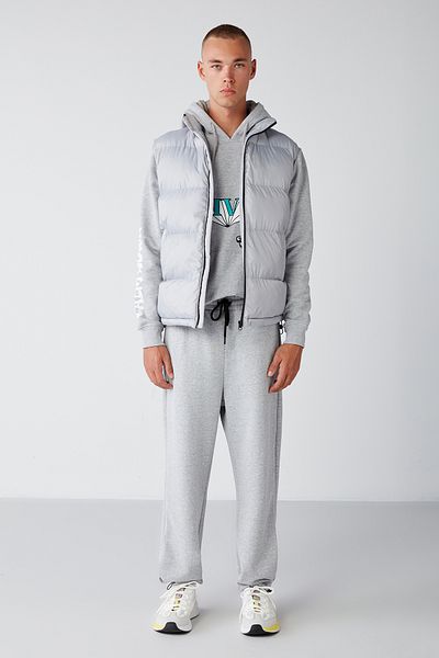 GRIMELANGE Weiche, erhöhte, bequeme, elastische, bequeme, erhöhte Grimelange-Jogginghose für Herren von Internal