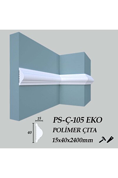 arlinetasarım 4 Cm Ekonomik Polimer Duvar Çıtası