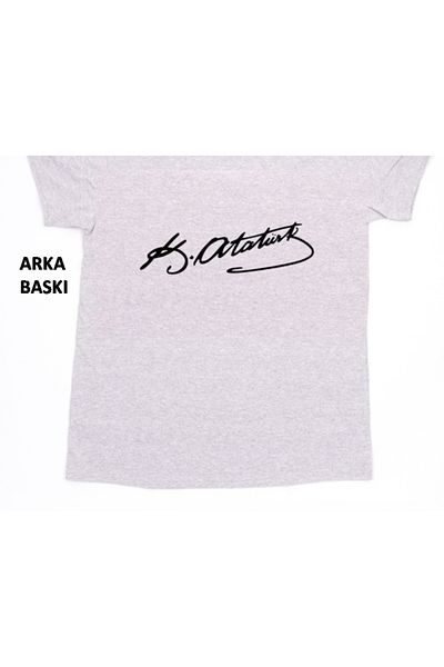 mAddog Ataturk Pasha Portrait - with Back Signature (Relax Fit) 9XL / 8XL / 7XL / 6XL / 5XL / 4XL / 3XL