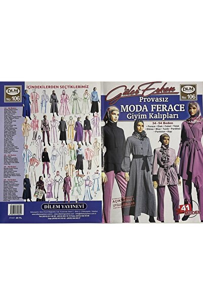 Güler Erkan Provasız Dikiş Kalıpları Dergisi