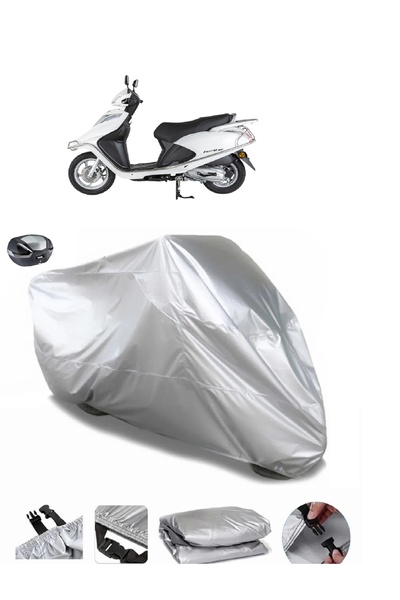 AUTOLION Mondial Fury 110i - Motorcycle Tarpaulin, Back Bag Compatible