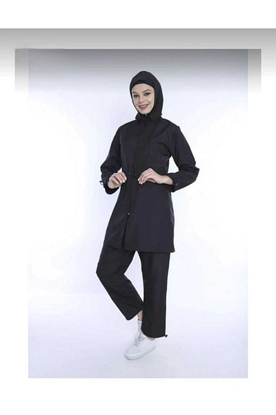 GC GÖKHAN CLUB Hijab 4 Pieces Full Covered Swimsuit