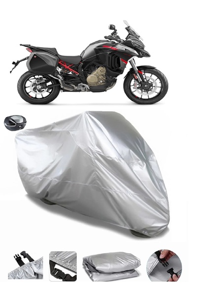 AUTOLION Ducati Multistrada V4 S Sport Motorcycle Tarpaulin Rear Bag NOT COMP...