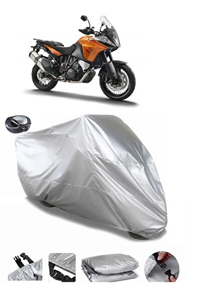 autolion KTM 1190 Adventure R رمادي دراجة نارية القماش المشمع حقيبة خلفية غير...