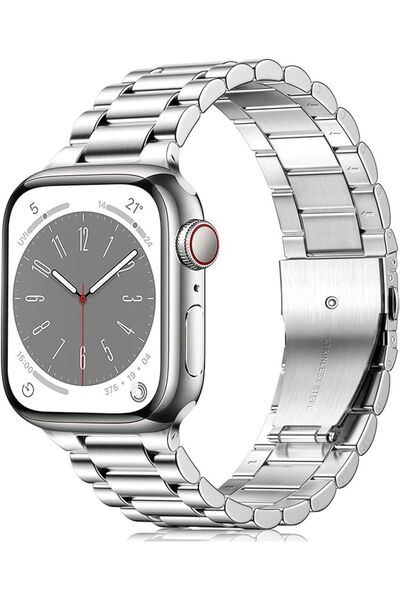 Rivor Apple Watch Seri 9 8 7 6 5 4 3 2 1 SE 38-40-41mm Uyumlu Kordon Paslanma...