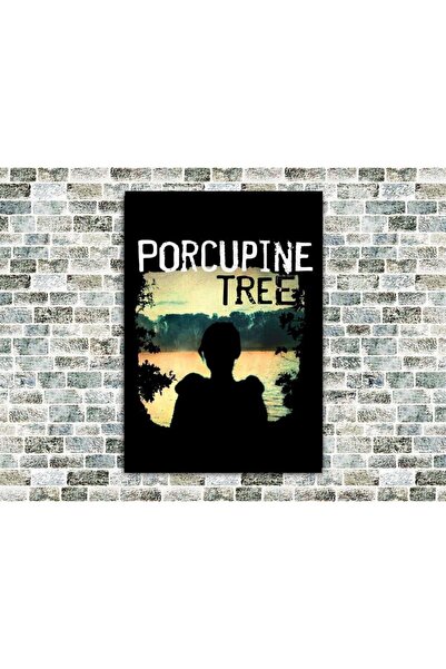 icase Ξύλινος Πίνακας Porcupine Tree Deadwing