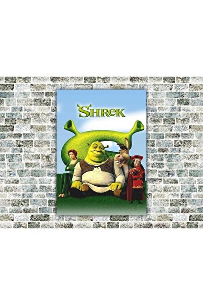 icase Ξύλινος πίνακας Σρεκ