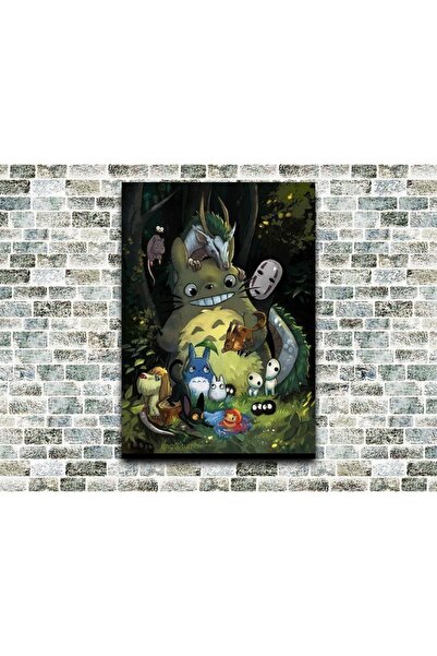 icase Masă de pictat din lemn Totoro