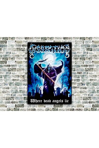 icase Ανατομή: Όπου ξεκουρείνονται οι νεκροί άγγελοι - Ξύλινος Πίνακας