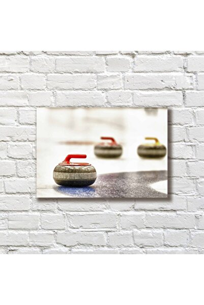 icase Curling Sporturi de iarnă Sporturi de iarnă Masă de curling din lemn Di...