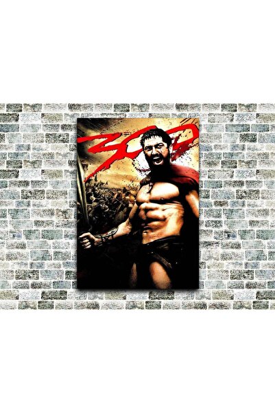 icase 300 de spartași Tablou din lemn