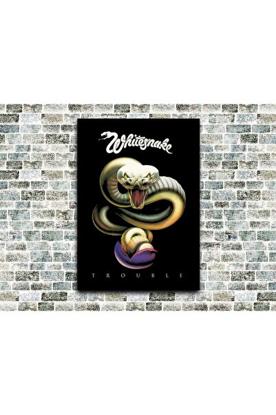 icase Pictură pe lemn Whitesnake Trouble