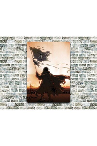 icase Ξύλινη ζωγραφιά ανιμέ One Piece