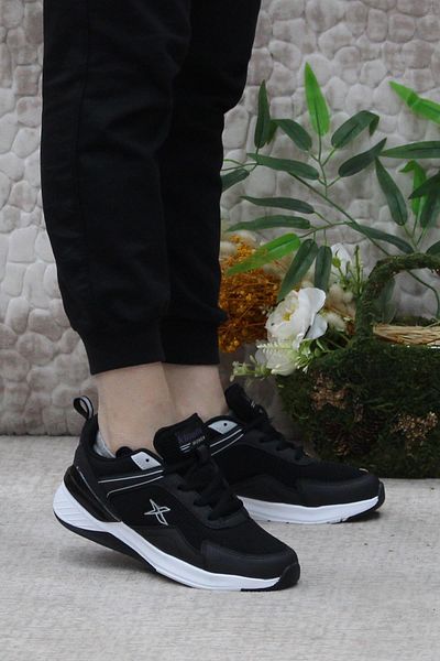 Kinetix Lorena TX W Negru Alb Produs Original Anatomic Pantofi Comozi pentru Femei
