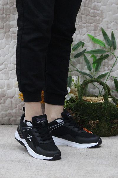 Kinetix Lorena TX W Negru Alb Produs Original Anatomic Pantofi Comozi pentru Femei
