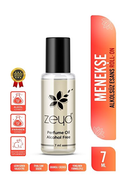 zeyd Bahçe Gülü Kokusu Alkolsüz Esans Roll on EDP Unisex 7 ml