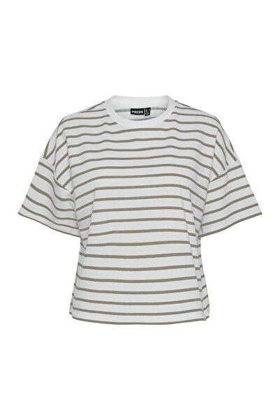 PIECES PCCHILLI SUMMER 2/4 SWEAT STRIPE NOOS BC