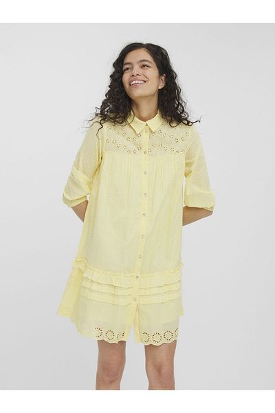 Vero Moda Hemdblusenkleid Vmbella Kurzes Kleid