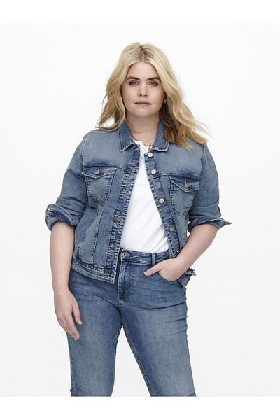Only Carmakoma Carwespa Jeansjacke – Relaxed Fit