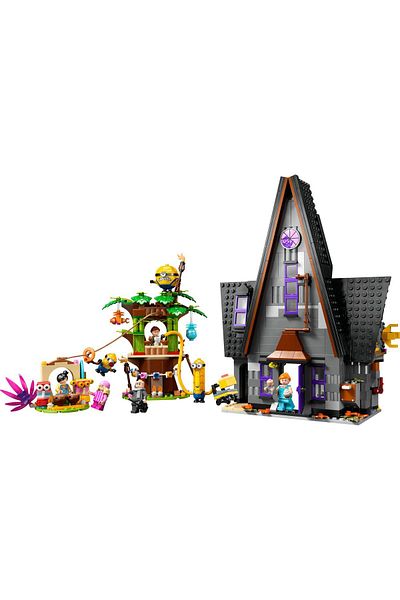 LEGO Despicable Me 4 - 8 Years Old and Above Construction Set, Minions and Gru's Family Pavilion 75583 (868 Pieces)
