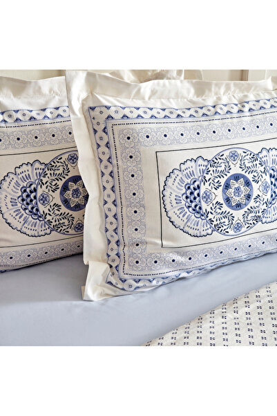 Karaca Home Amar Mavi %100 Pamuk Çift Kişilik Nevresim Takımı