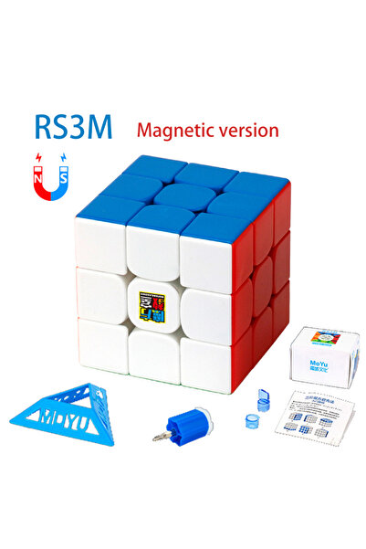 Choice MOYU RS3M 3x3 Manyetik Sihirli Küp 3×3x3 Maglev Hız Küpü Profesyonel 3...