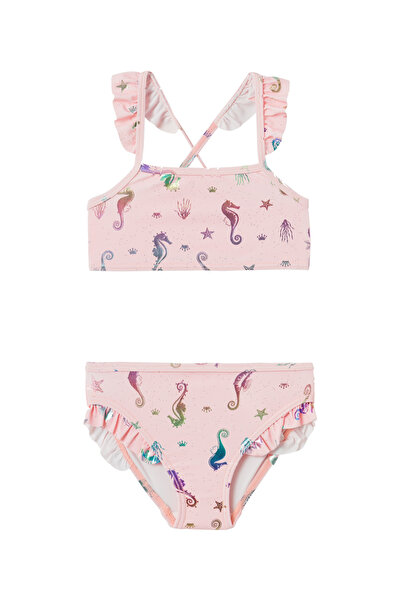 Name it Mädchen Bikini Set Rosa