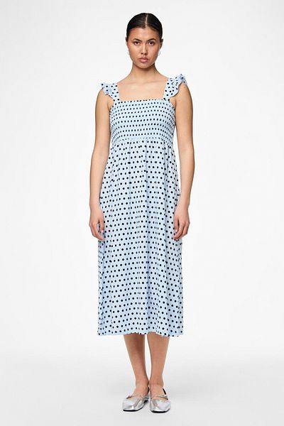 PIECES PCLUNA SMOCK STRAP ŠATY SA BC