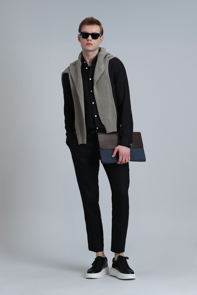 Lufian LUFİAN Pitaya Erkek Keten Gömlek Comfort fit 10611