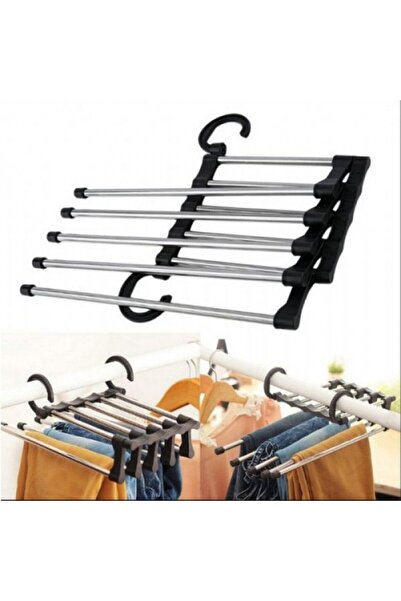 TuranHome Organizator de dulap mobil pentru șal și pantaloni pentru cravată -...