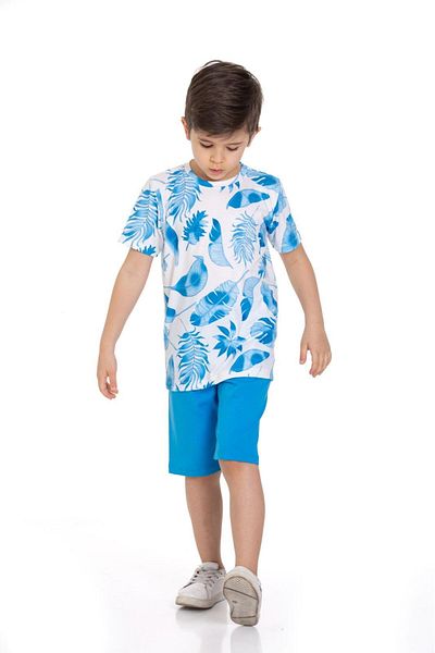 CiciTime Çocuk Modası Set casual pentru băieți - pantaloni scurți și capris de vară