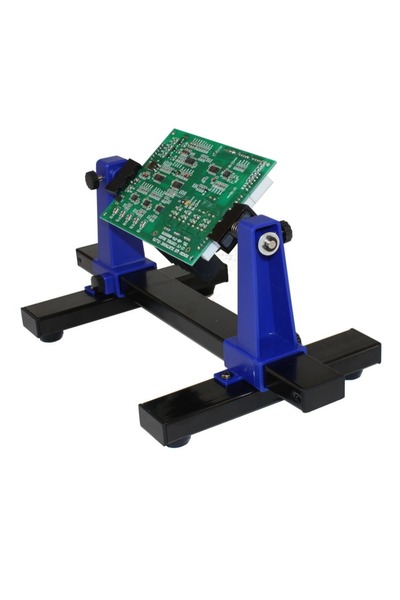 Genel Markalar Ayarlanabilir Devre Tutucu PCB Lehimleme ve Montaj Standı Kart Tutucu ZD-11E PCB Kart Tutucu