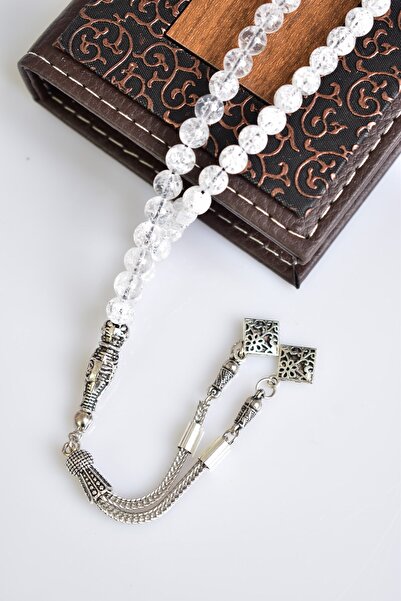 Mavera Doğaltaş Mărgele de rugăciune din piatră naturală Necef 99 bucăți – 6 mm