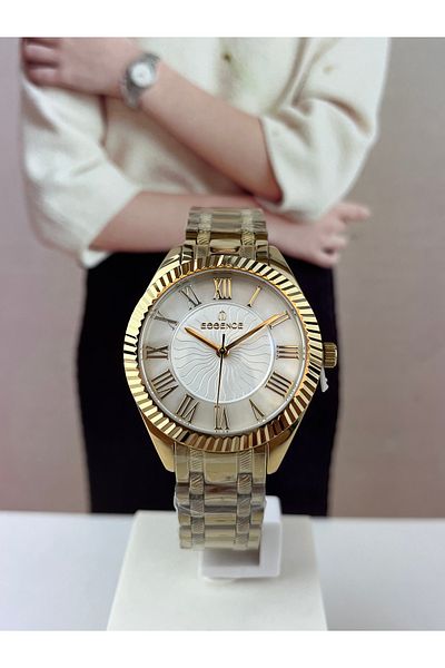Essence Gold Women's Wristwatch - 5 ATM Waterproof
