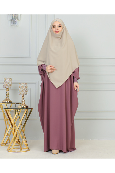 DİLNUVAR وشاح جاهز بطبقات من الحرير