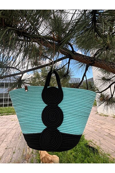 MaVaux Vanillia Large Handmade Jute Beach Bag