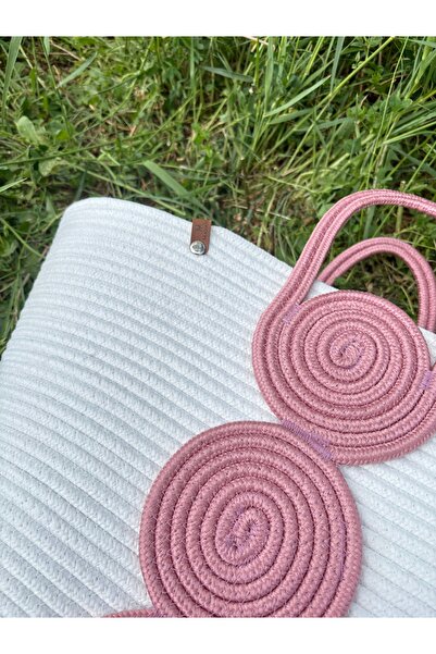 MaVaux Vanillia Large Handmade Jute Beach Bag